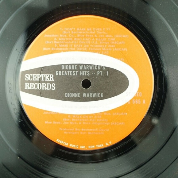 Dionne Warwick's Golden Hits Part One Vinyl LP - Picture 5 of 5